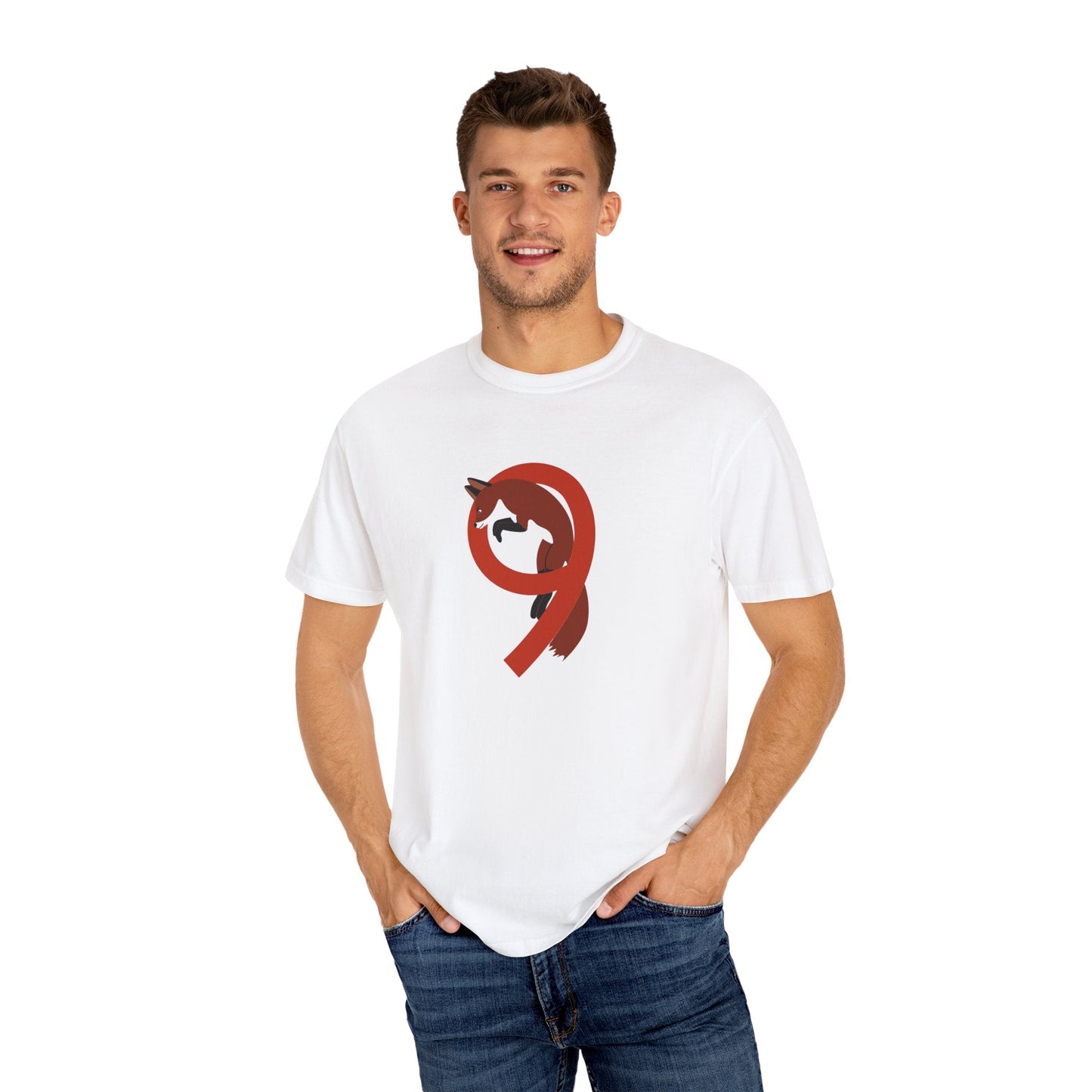 Fox Natural Nine Unisex Tee